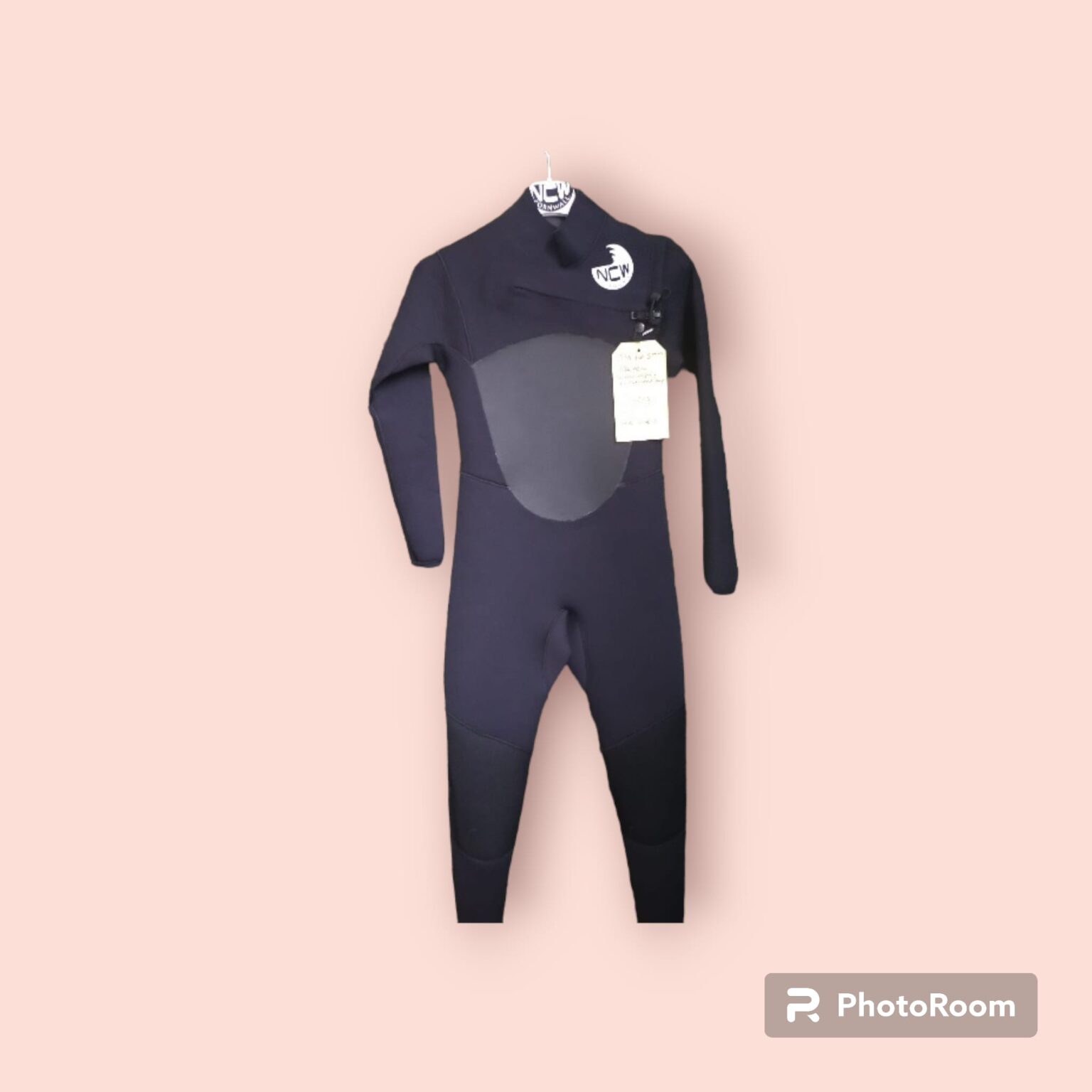 pre loved / used NCW chest zip junior small 5mm winter full wetsuit