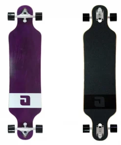 Atom 40" Drop Through longboard skateboard – Veneer.