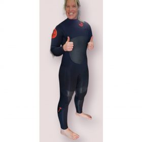NCW 53 gulf stream ladies chest zip full winter cold water wetsuit