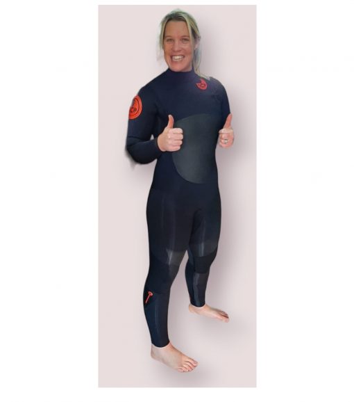 NCW 53 gulf stream ladies chest zip full winter cold water wetsuit
