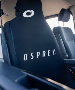 Osprey waterproof car seat cover.