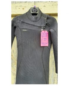 used wetsuit ladies oneill hyperfreak 5/4 size 8 small