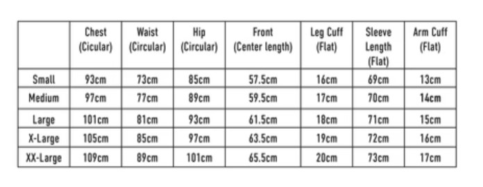 Saalt Size Guide – Saalt UK