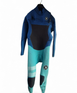 used preloved Hurley 3/2 chest zip medium wetsuit