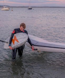 Alternative view of 5/3mm chest zip thermal lined Yamamoto neoprene winter wetsuit (men).