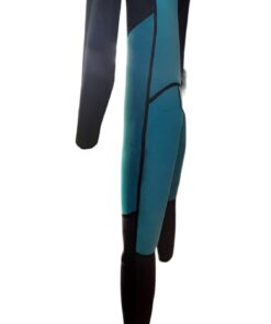NCW 5/3 chest zip thermal lined winter wetsuit interior ( side )