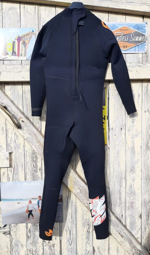 NCW 5/3 yamamoto thermal lined back zip wetsuit with internal anti flush panel