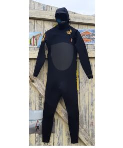 ncw 5/4/3 hooded winter wetsuit with thermal lined yamamoto neoprene