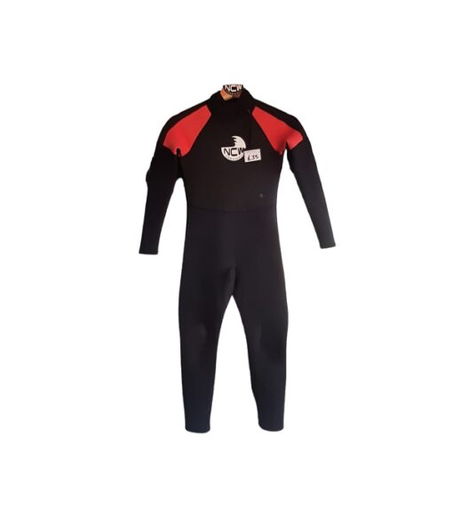 NCW kids 3m age 9-10 years ish. With glue repair to chest and large leg patch
