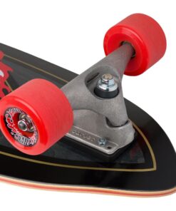 Santa Cruz Flamed Not a Dot CX surf skate complete 3