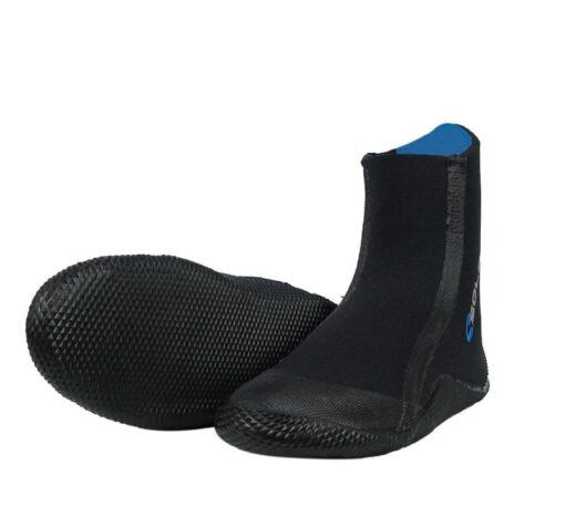 5mm size zip wetsuit surf boot with sole