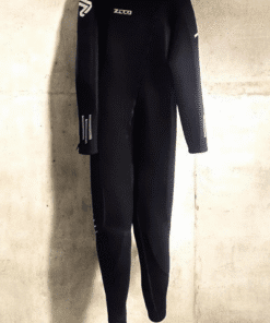 used easy access diagonal zip 3/2 wetsuit