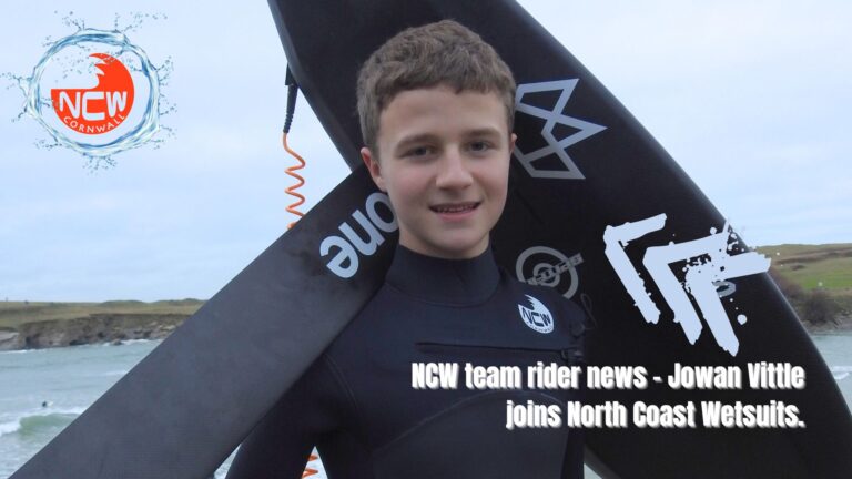 NCW team rider news β Jowan Vittle joins North Coast Wetsuits.