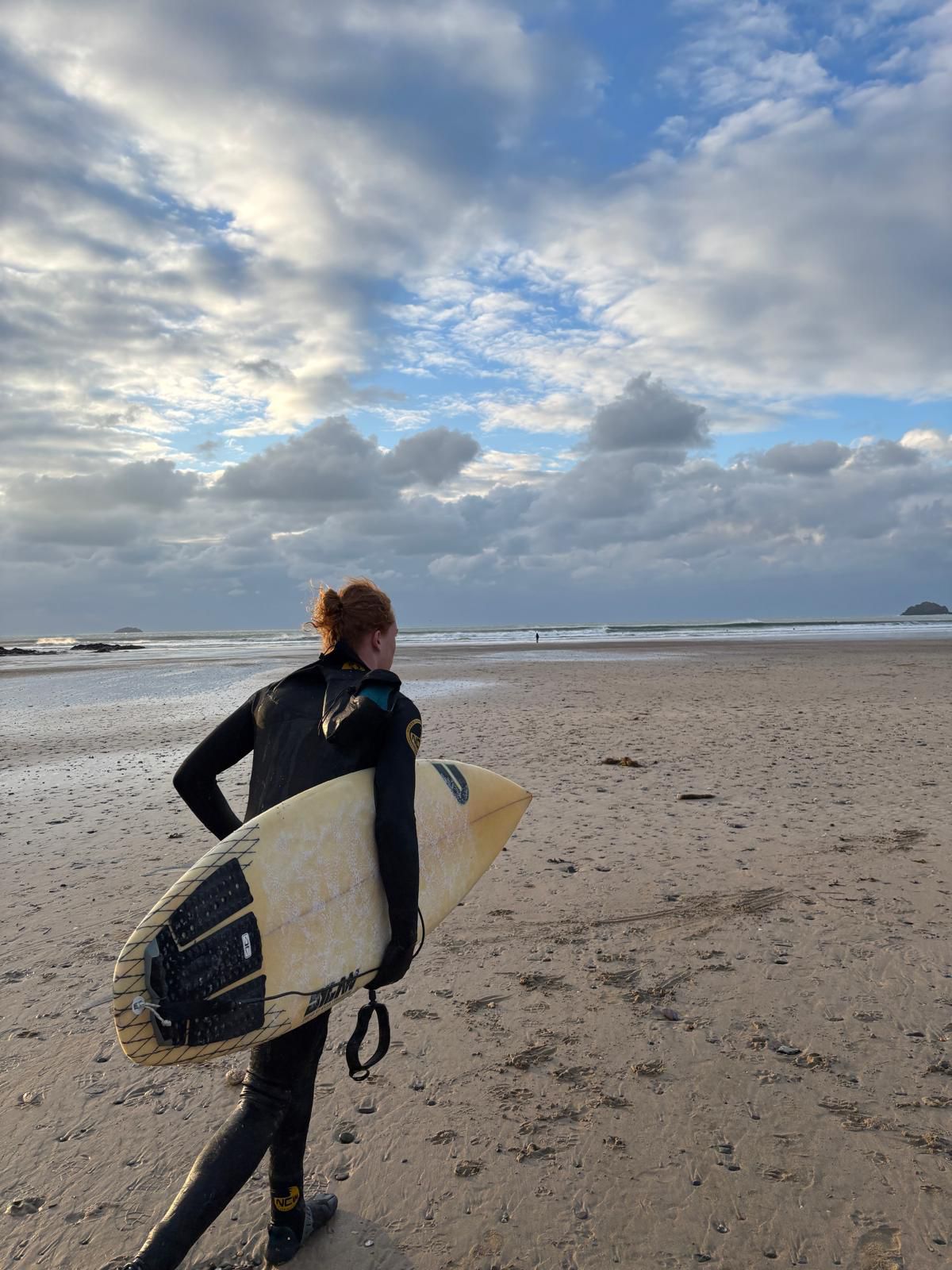 NCW surfing wetsuit Polzeath