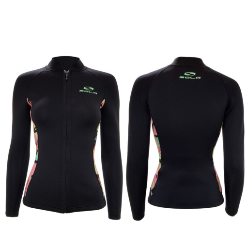 Sola Ignite 2mm FZ Ladies Wetsuit Jacket #1