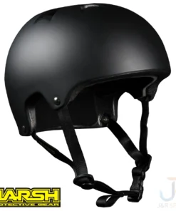 Harsh Pro EPS Helmets - Matt Black Skateboard / Scooter Helmet