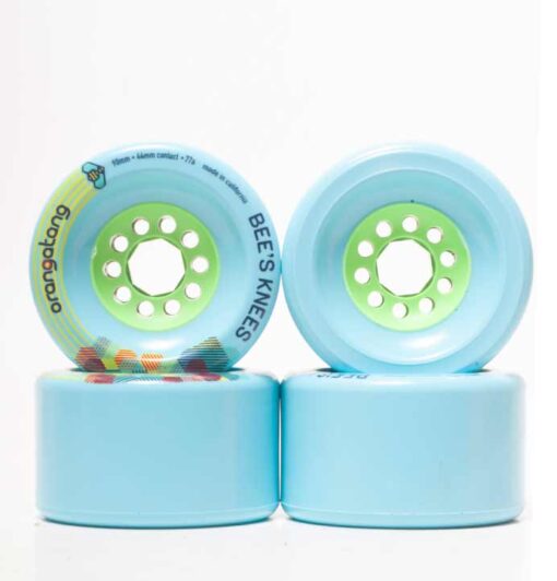 Orangatang Bee's Knees 90mm Skateboard Wheels #1