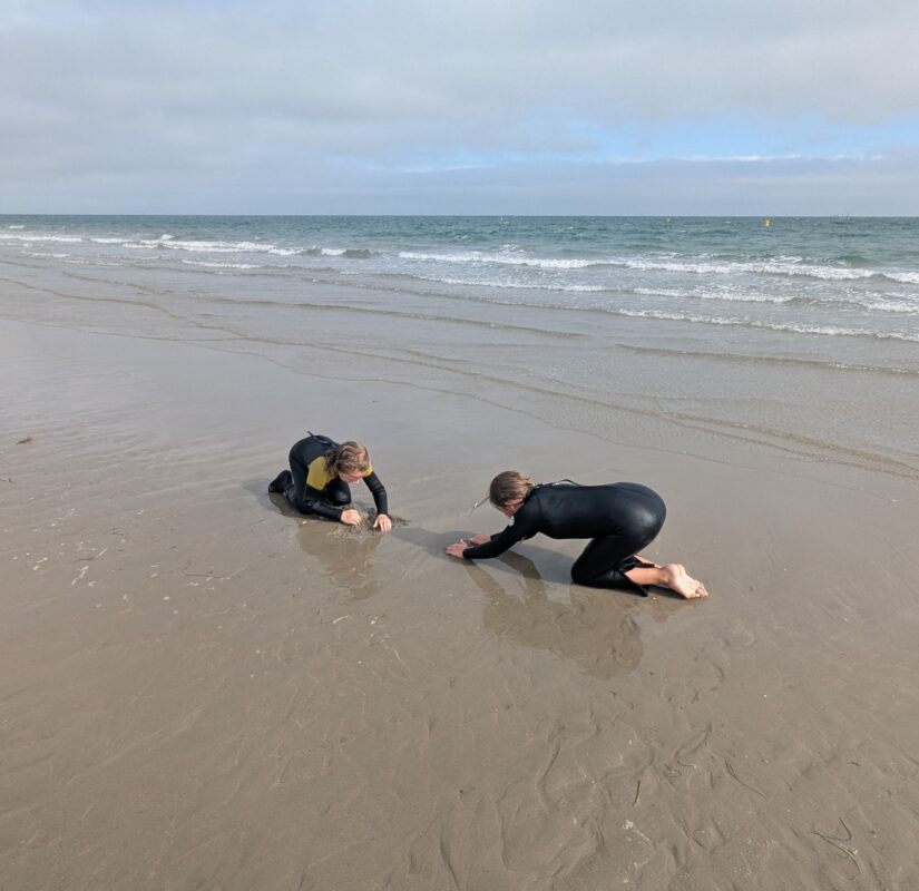 Sandcastle beach days with NCW can be just as good as surfing