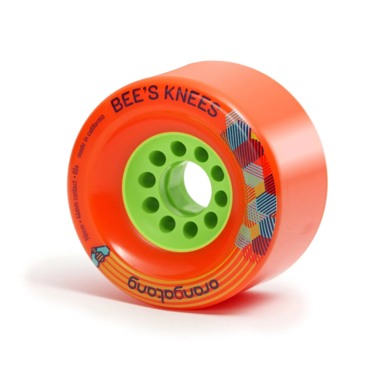 Orangatang Bee's Knees 90mm Skateboard Wheels #5