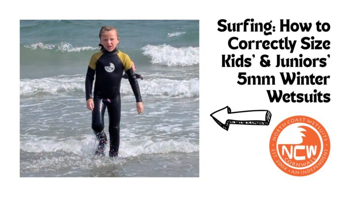 Surfing How to Correctly Size Kids’ & Juniors’ 5mm Winter Wetsuits