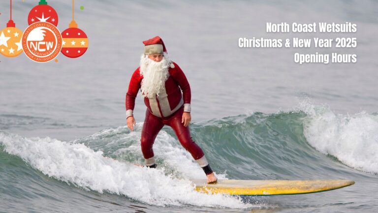 North Coast Wetsuits Christmas & New Year 2025 Opening Hours