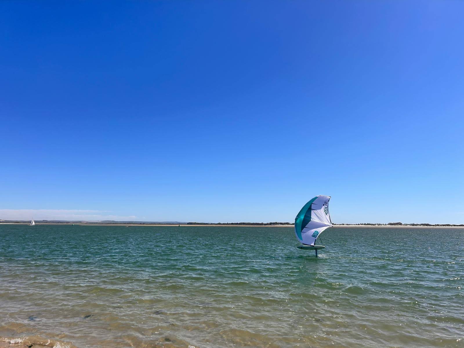 Wing Foiling in Easterly winds
