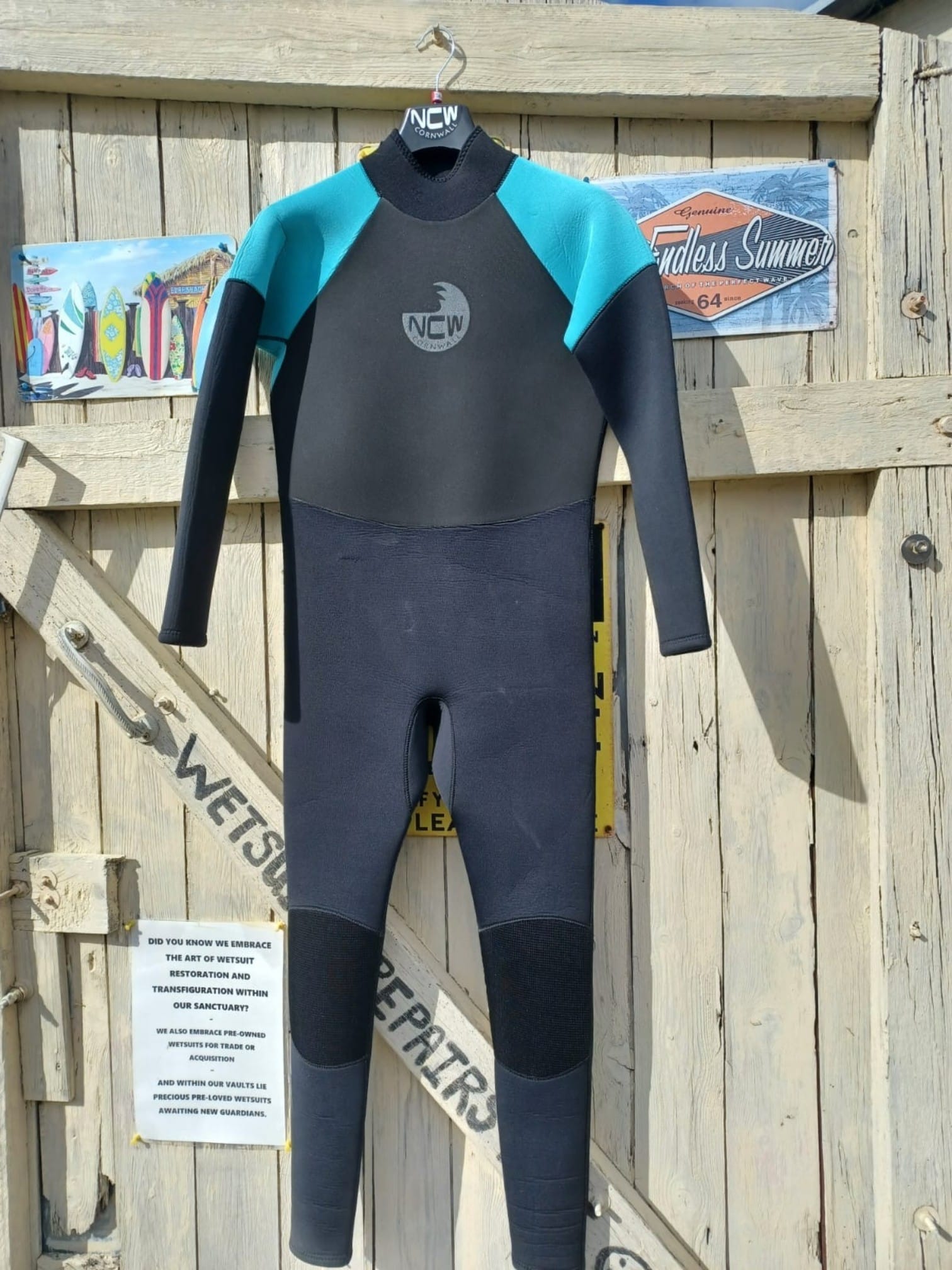 5mm JXLW black and green full suit